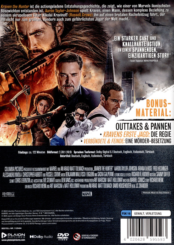 Kraven the Hunter  (DVD)