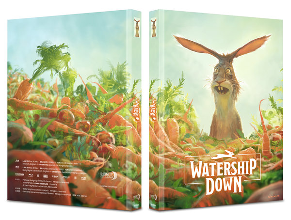 Watership Down - Uncut Mediabook Edition  (DVD+blu-ray) (B)