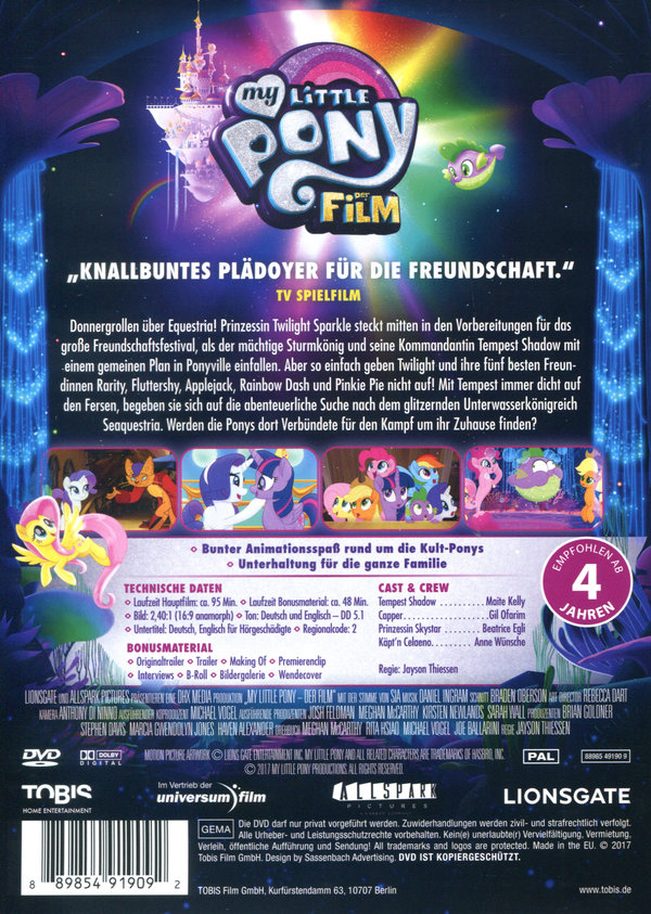 My Little Pony - Der Film  (DVD)