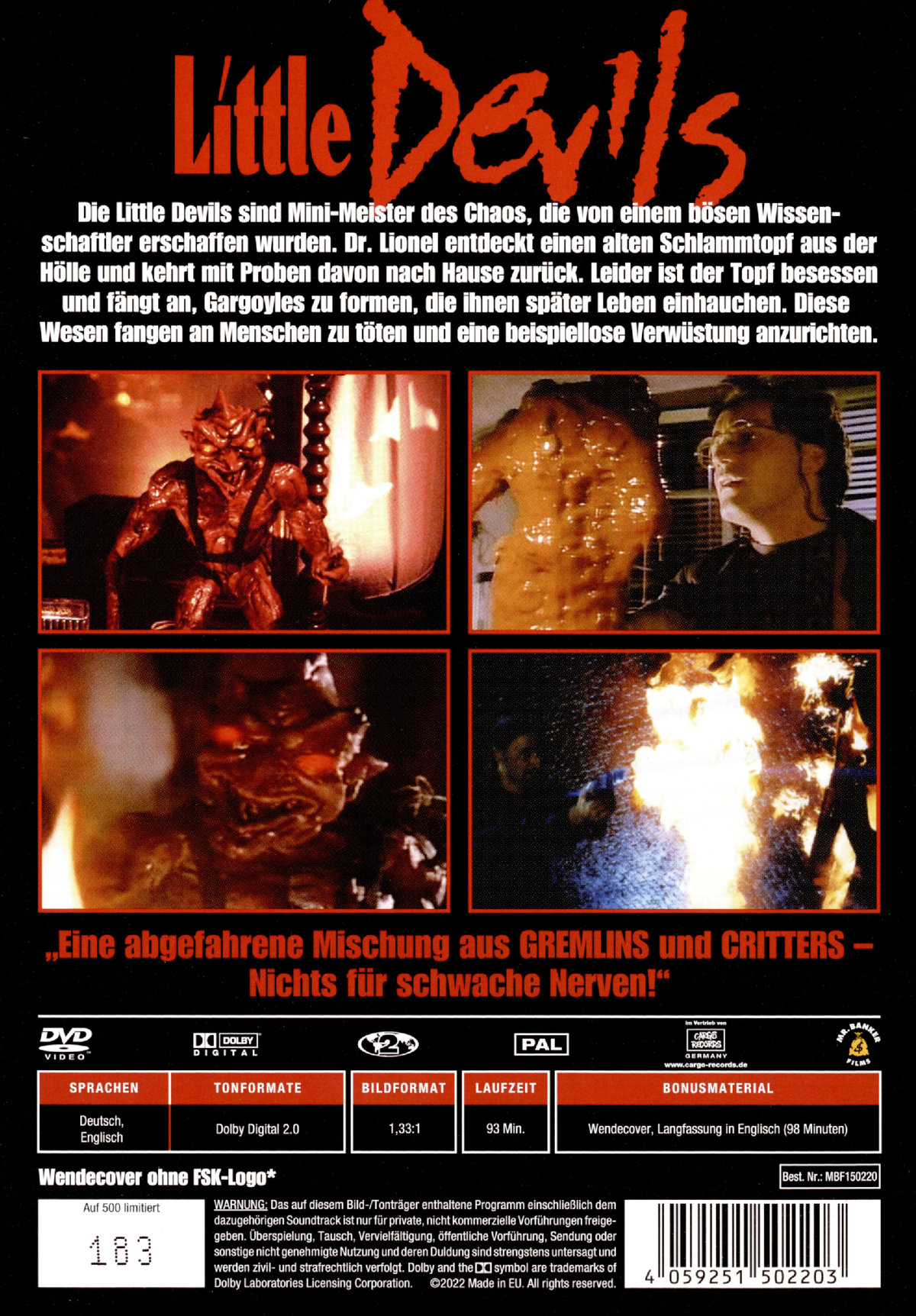 Little Devils - Geburt des Grauens - Limited Edition Cover B