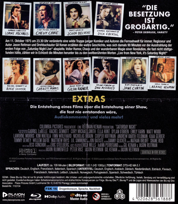 Saturday Night  (Blu-ray Disc)