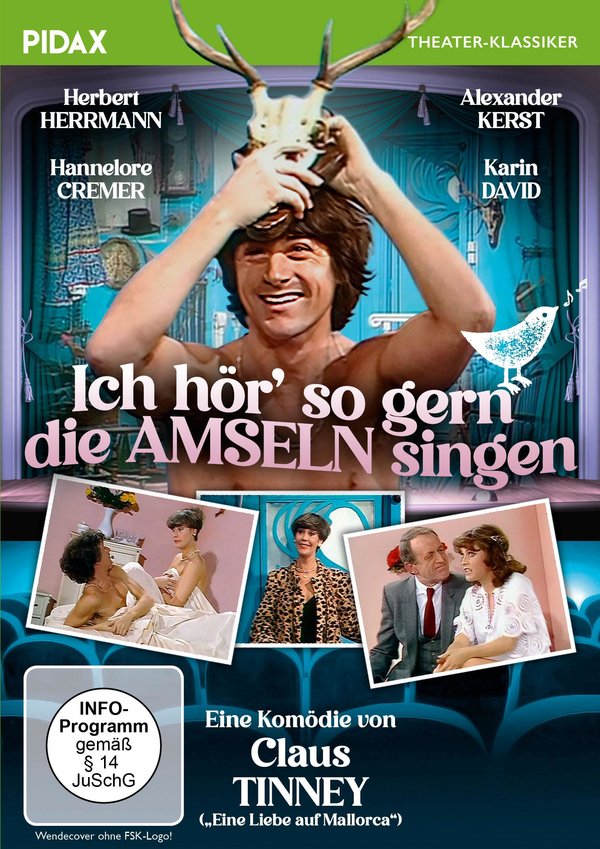 Ich hör' so gern die Amseln singen / Brillante Komödie mit toller Besetzung aus der Berliner Komödie am Kurfürstendamm (Pidax Theater-Klassiker)  (DVD)