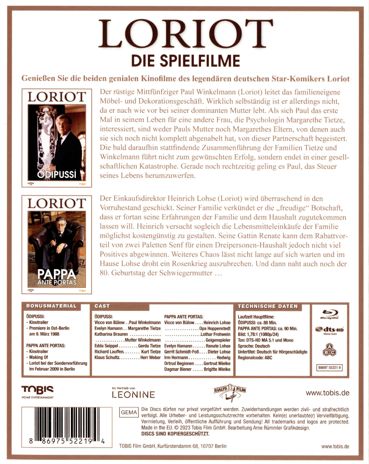 Loriot - Box (blu-ray)