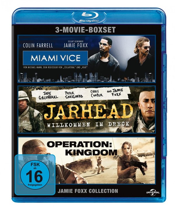 Miami Vice / Jarhead / Operation: Kingdom (blu-ray)