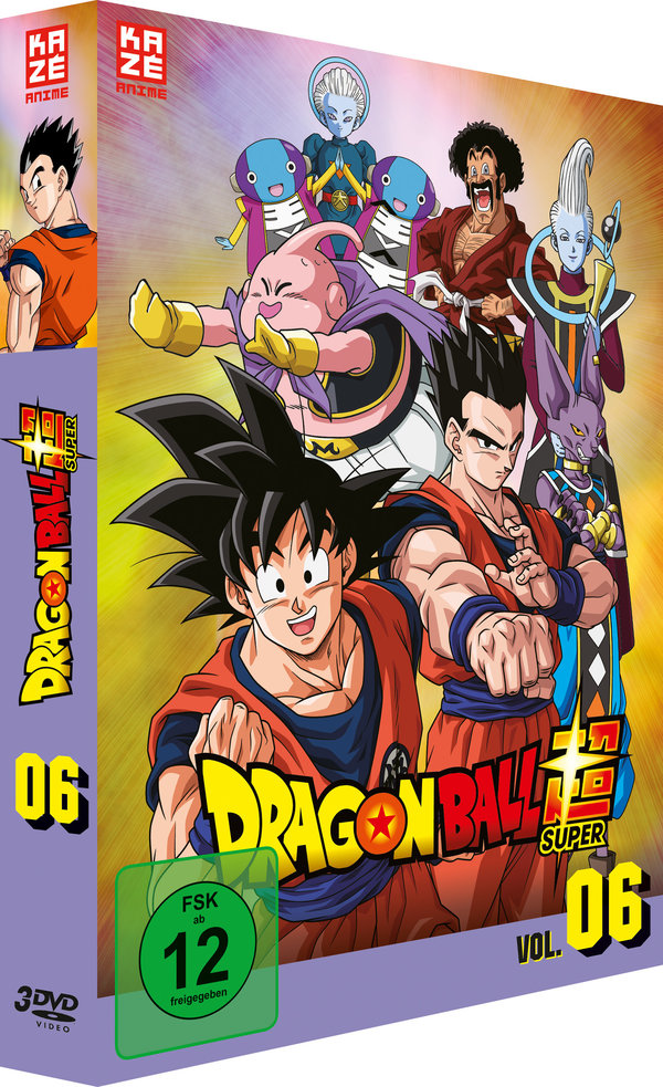 Dragon Ball Super - DVD Box Vol.6 - Episoden 77-95  [3 DVDs]  (DVD)