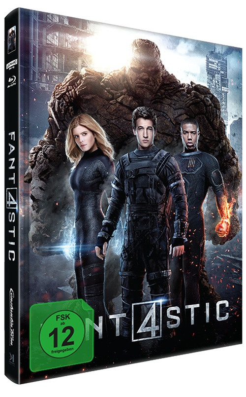 Fantastic Four (2015) - Uncut Mediabook Edition  (4K Ultra HD+blu-ray) (B) Fantastic Four (2015) - Uncut Mediabook Edition  (4K Ultra HD+blu-ray) (B)