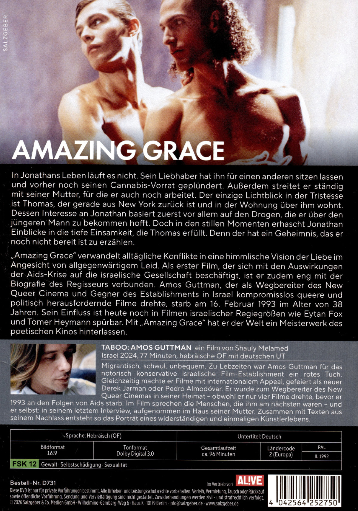 Amazing Grace (OmU)  (DVD)