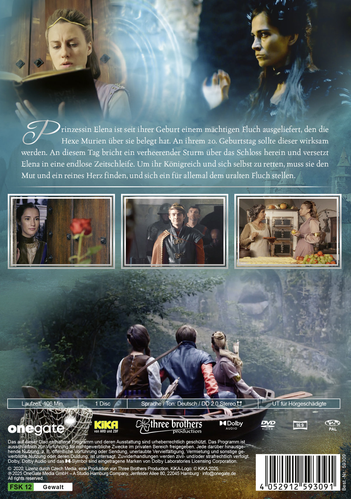 Die Prinzessin und der Fluch der Zeit  (DVD)