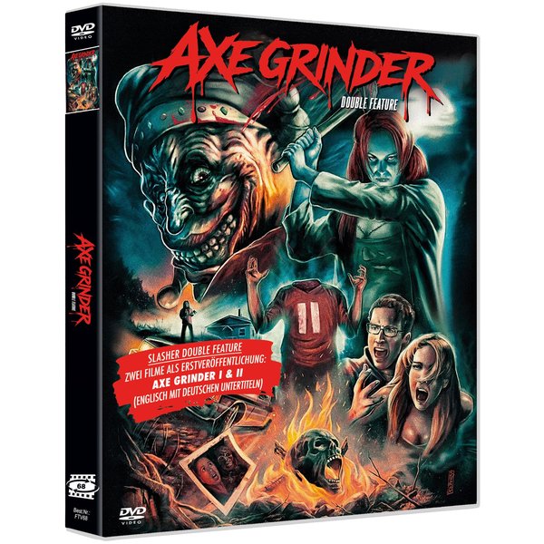 AXE GRINDER 1 + 2 - Double Feature (O.m.U.) - From The Vault #68 - COVER A  (DVD)