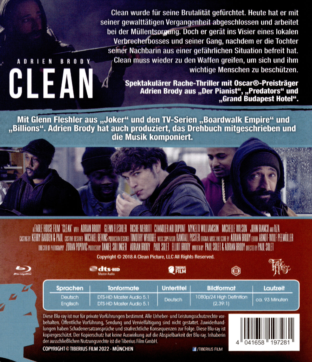 Clean - Rache ist ein schmutziges Geschäft (blu-ray)