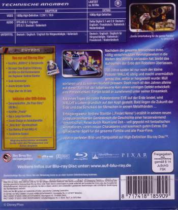 WALL·E - Der Letzte räumt die Erde auf (blu-ray)
