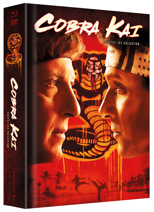 Cobra Kai - Staffel 1+2 - Mediabook Collection (DVD+blu-ray)