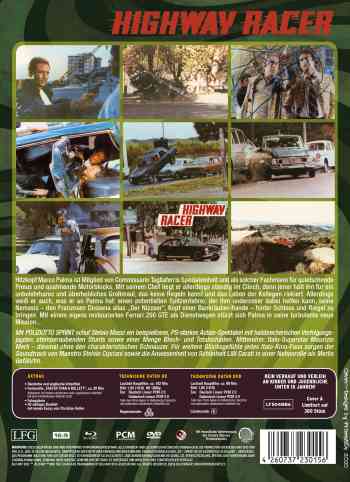 Highway Racer - Poliziotto Sprint - Uncut Mediabook Edition (DVD+blu-ray) (A)