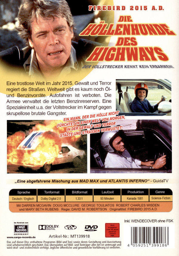 Firebird 2015 - Die Höllenhunde des Highways
