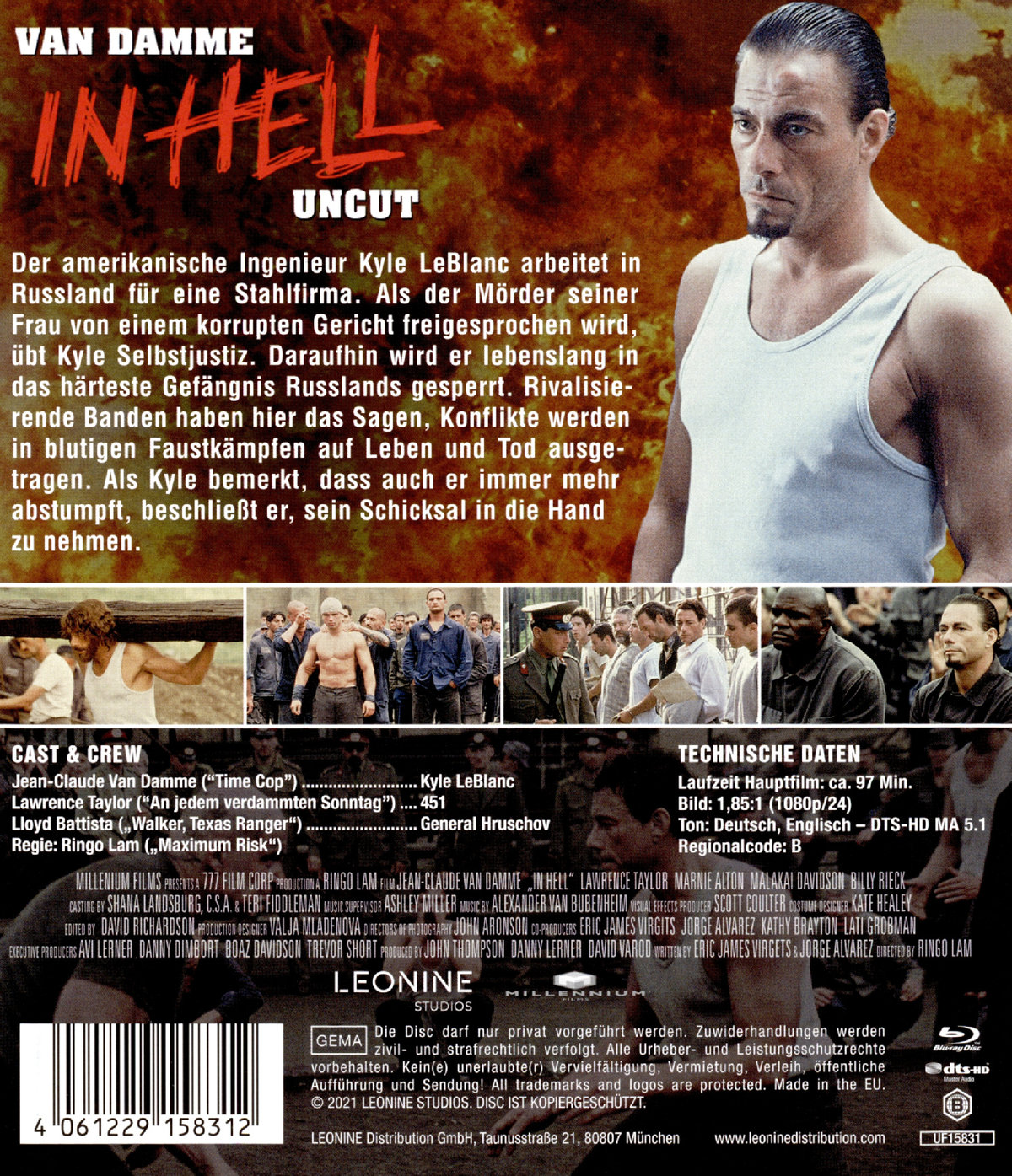 In Hell - Uncut (blu-ray) In Hell - Uncut (blu-ray)