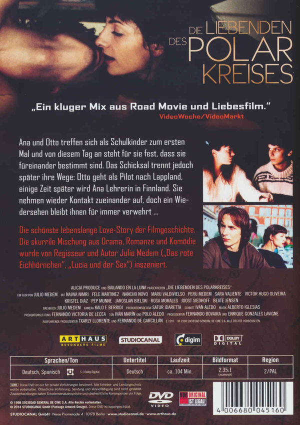 Die Liebenden des Polarkreises  (DVD)