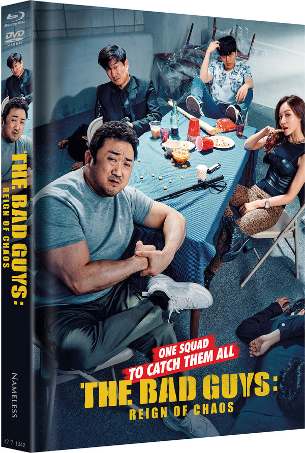 Bad Guys, The - Reign of Chaos - Uncut Mediabook Edition (DVD+blu-ray) (A)