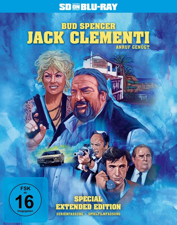 Jack Clementi, Anruf genügt - Special Edition Gesamtedition - Die 6 Spielfilme und TV-Serienfassung (SDonBlu-ray) (1 Blu-ray)  (Blu-ray Disc)