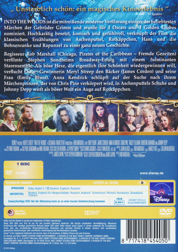 Into the Woods  (DVD)