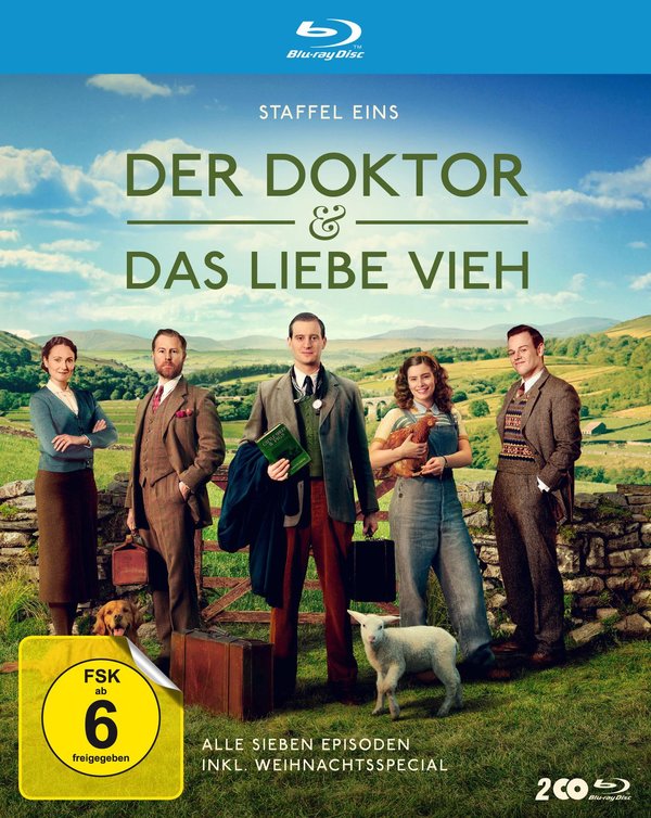 Der Doktor und das liebe Vieh - Staffel 1 - Erstmals auch auf Blu-ray!  [2 BRs]  (Blu-ray Disc)