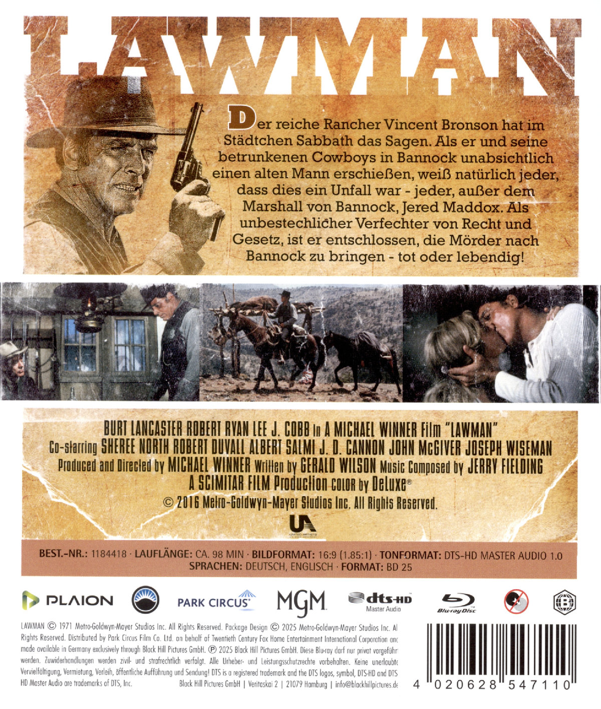 Lawman  (Blu-ray Disc)