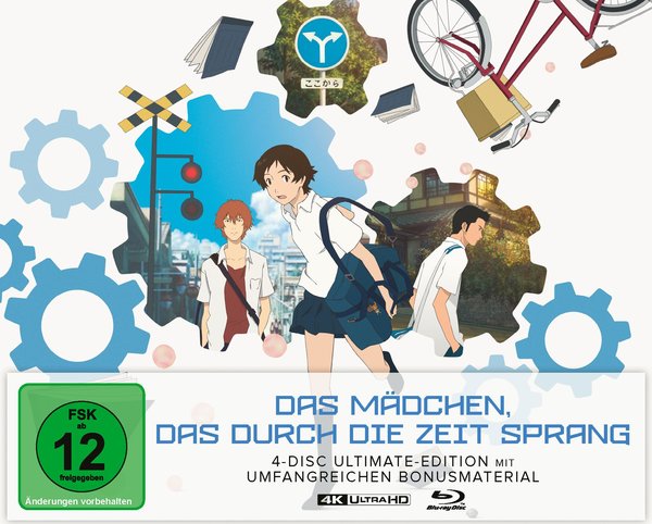 Das Mädchen, das durch die Zeit sprang - Ultimate Edition (4K Ultra HD+2 Blu-rays+CD)