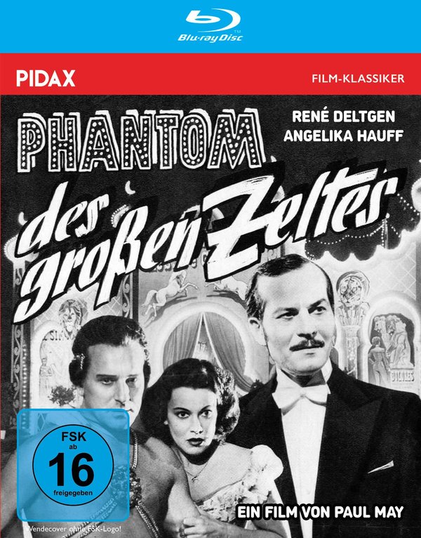 Phantom des großen Zeltes / Lange gesuchter Mix aus Kriminal- und Gruselfilm mit Starbesetzung (Pidax Film-Klassiker)  (Blu-ray Disc)