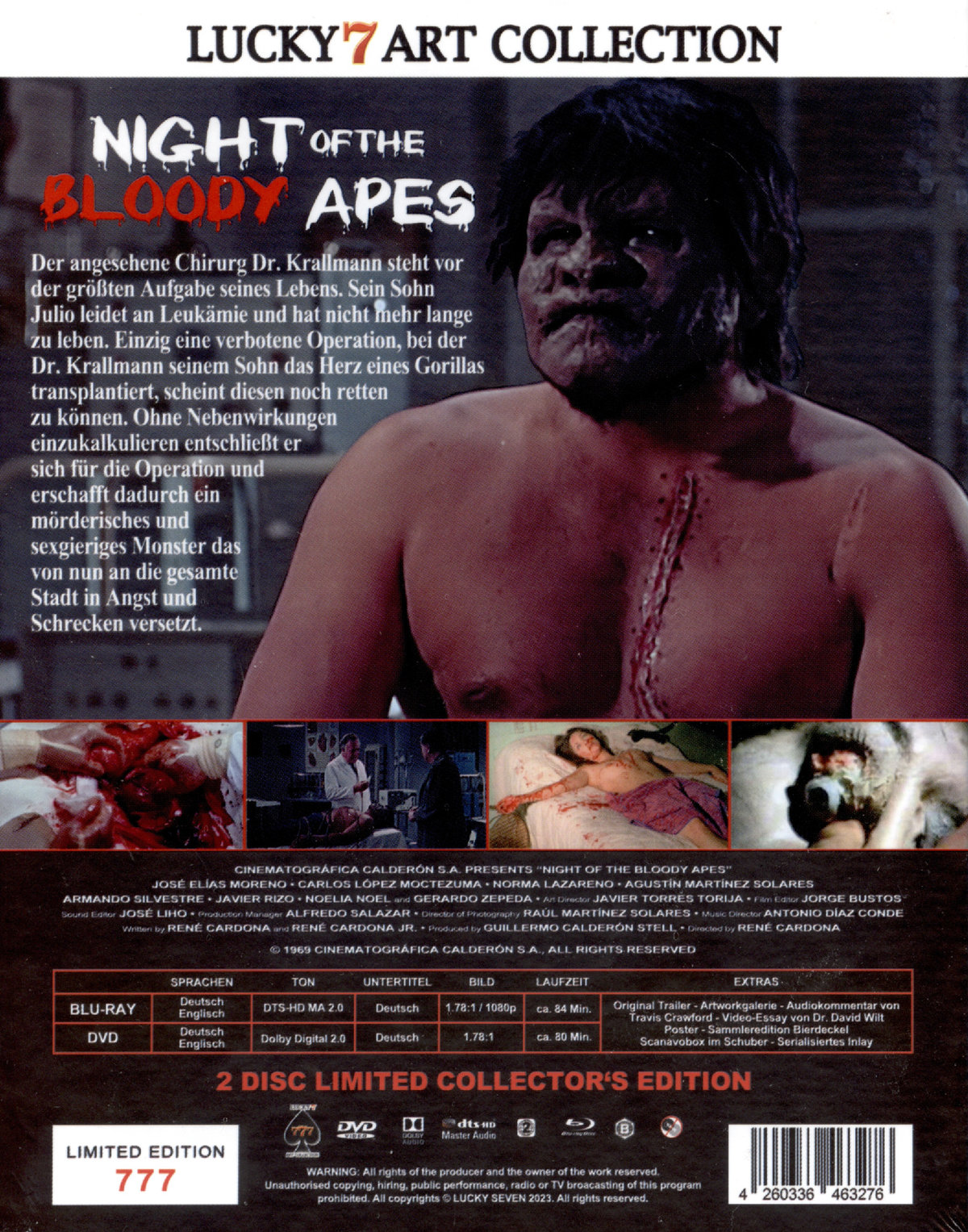 Night of the Bloody Apes - Uncut Edition (DVD+blu-ray)