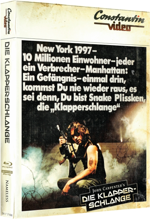 Klapperschlange, Die - Uncut Mediabook Edition  (4K Ultra HD+blu-ray) (E)