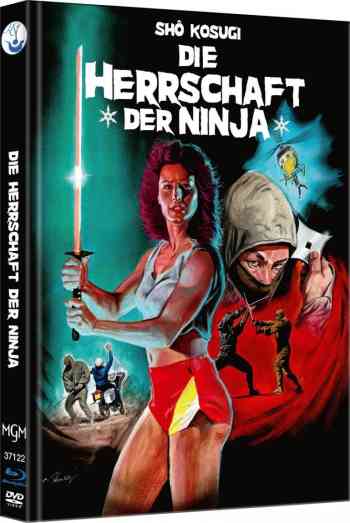 Ninja 3 - Die Herrschaft der Ninja - Uncut Mediabook Edition (DVD+blu-ray) (A)