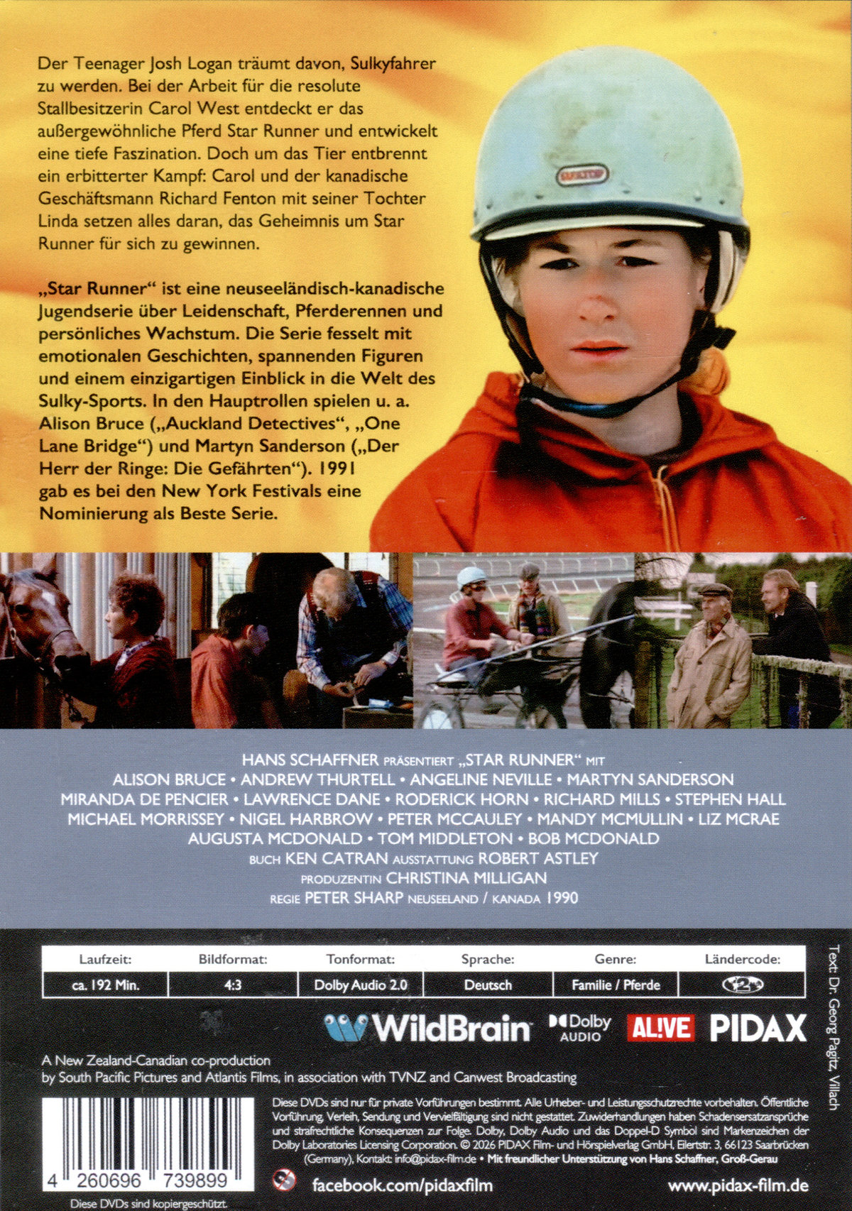 Star Runner - Ein Rennpferd in Gefahr / Die komplette 8-teilige Pferdeserie (Pidax Serien-Klassiker)  [2 DVDs]  (DVD)