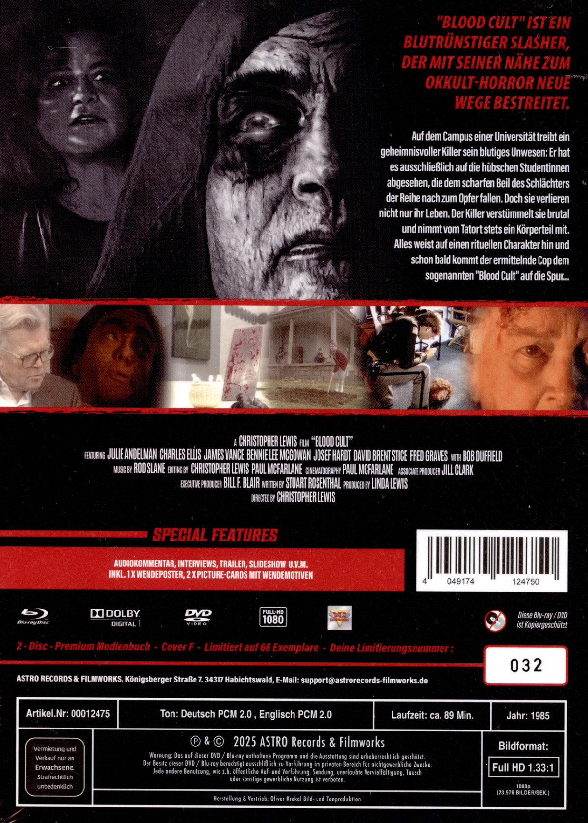 Blood Cult - Uncut Mediabook Edition  (blu-ray) (F)