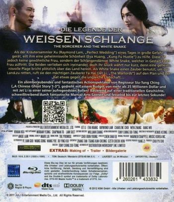 Legende der weißen Schlange, Die (blu-ray)