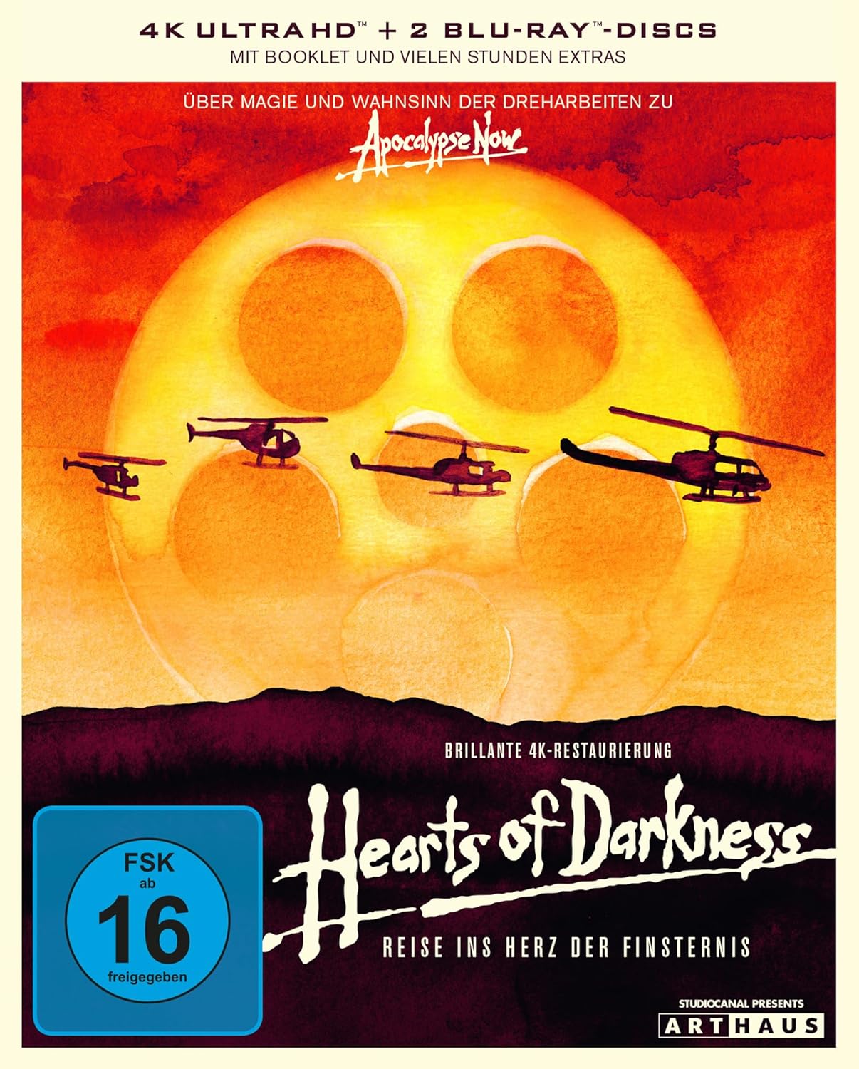 Hearts of Darkness - Reise ins Herz der Finsternis - Special Edition  (4K Ultra HD) (+ 2 Blu-rays) 