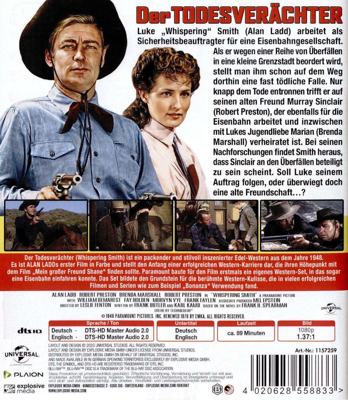 Der Todesverächter  (Blu-ray Disc)