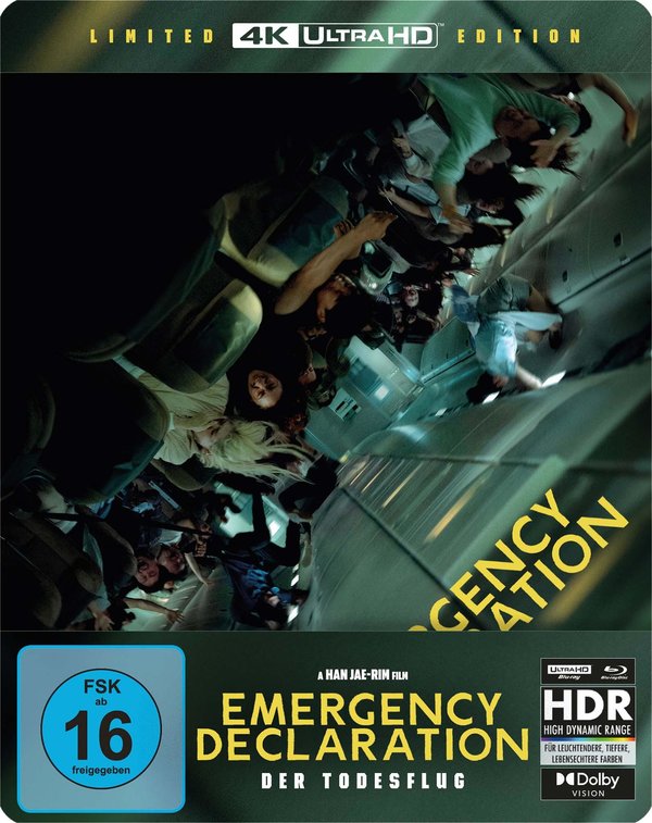 Emergency Declaration - Der Todesflug - Limited Steelbook (4K Ultra HD)