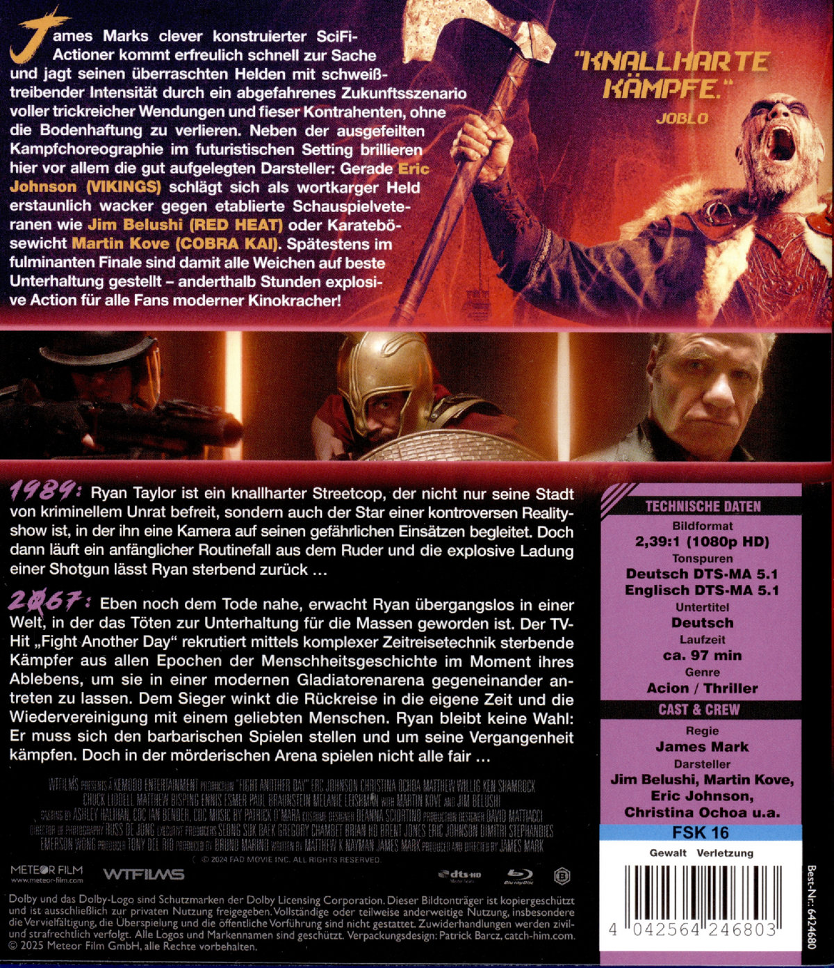 Fight Another Day  (Blu-ray Disc)