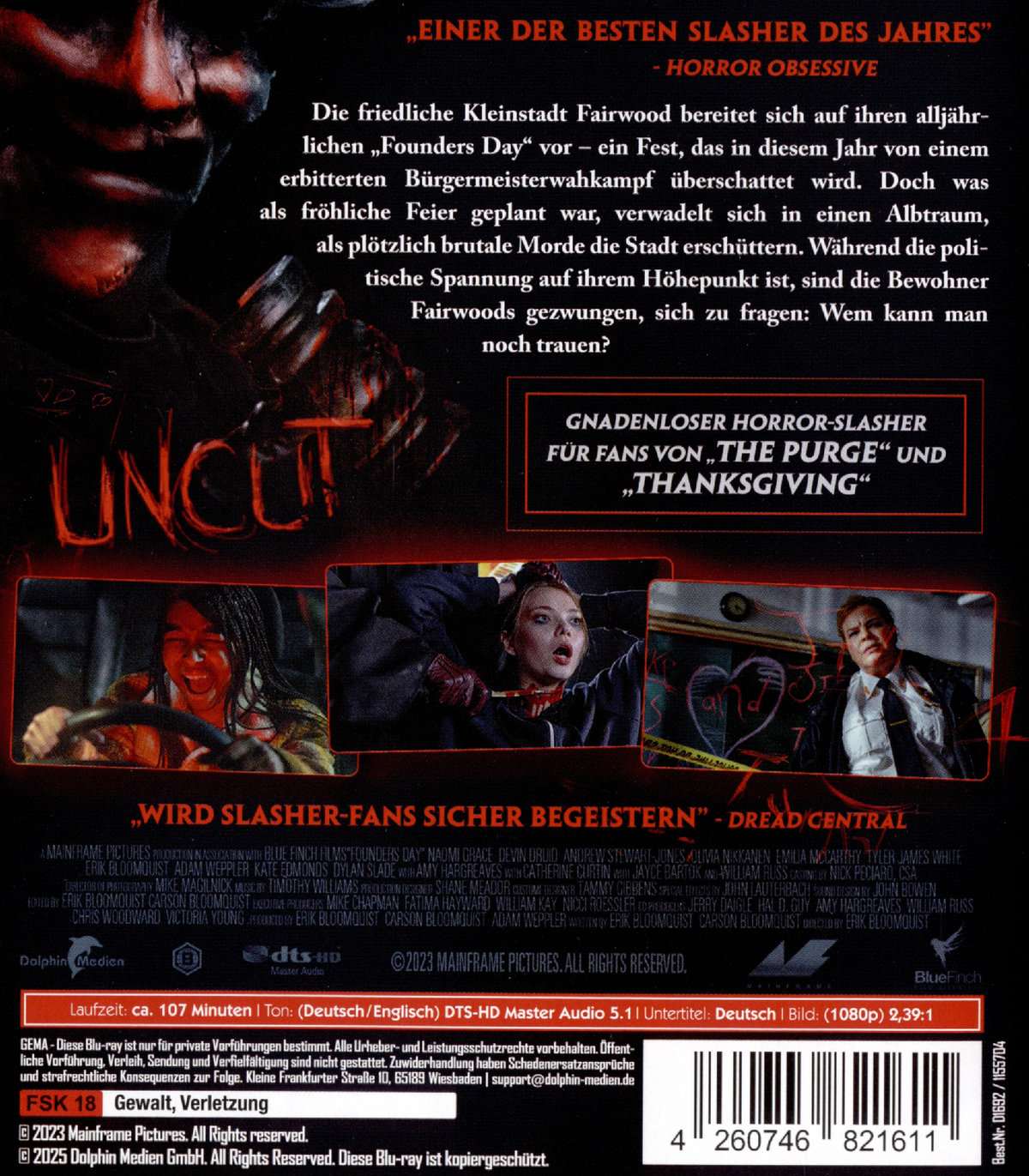 Founders Day  (Blu-ray Disc)