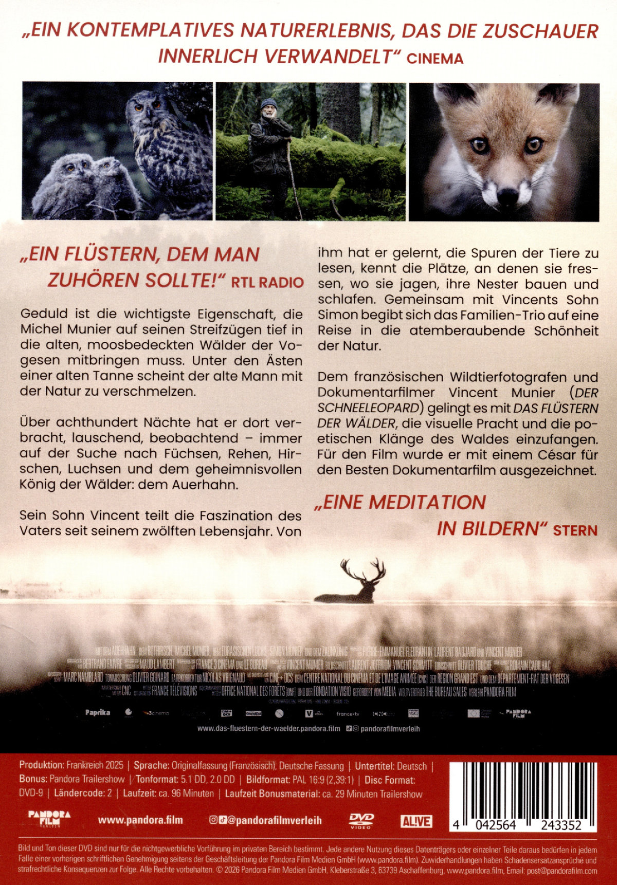 Das Flüstern der Wälder  (DVD)