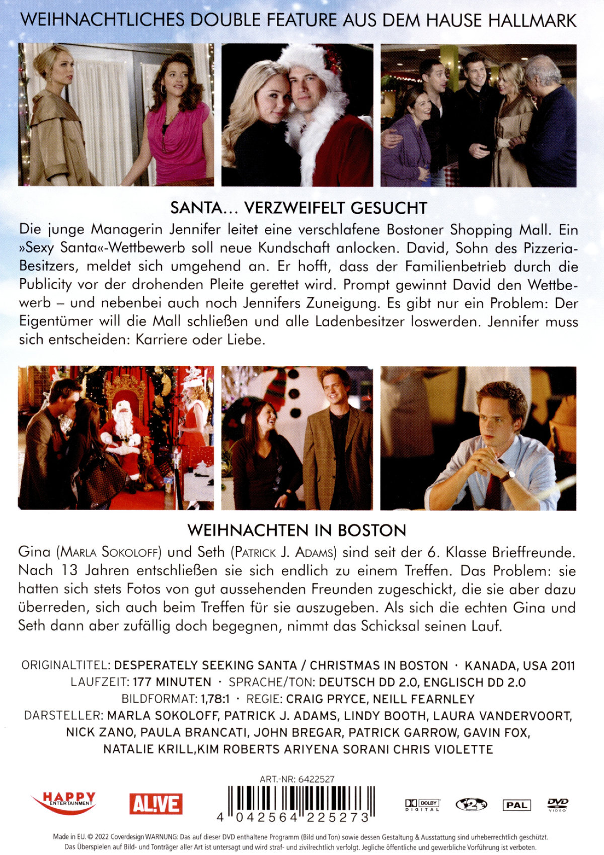 Weihnachten in Boston & Santa... verzweifelt gesucht  [2 DVDs]  (DVD)