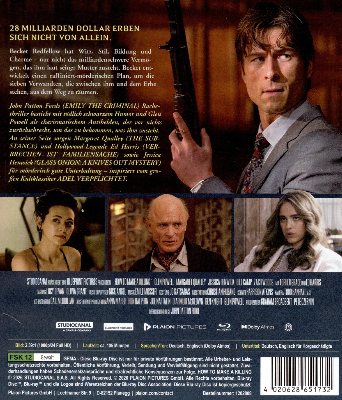 How to Make a Killing: Todsicheres Erbe  (Blu-ray Disc)