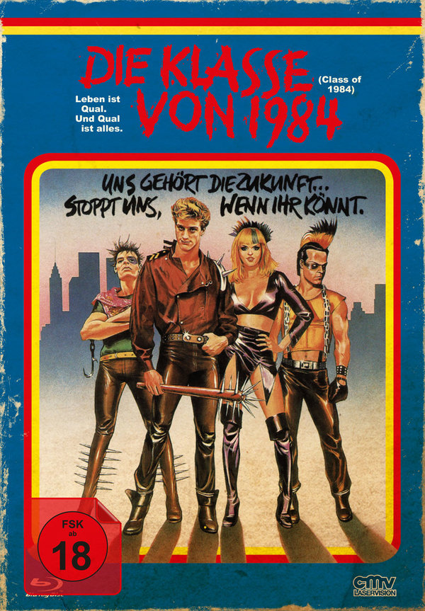Klasse von 1984, Die - Limited VHS Look Edition (DVD+blu-ray)