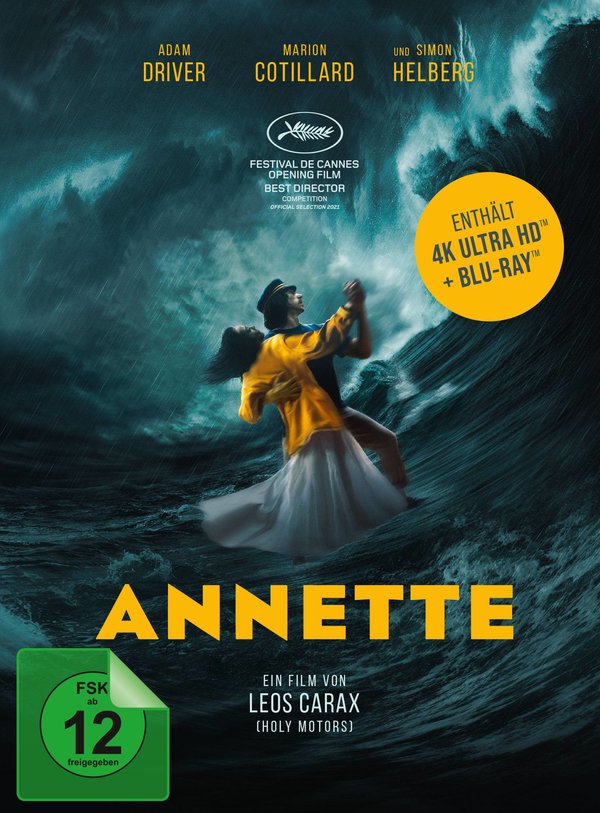 Annette - Limited Mediabook Edition (4K Ultra HD+blu-ray)