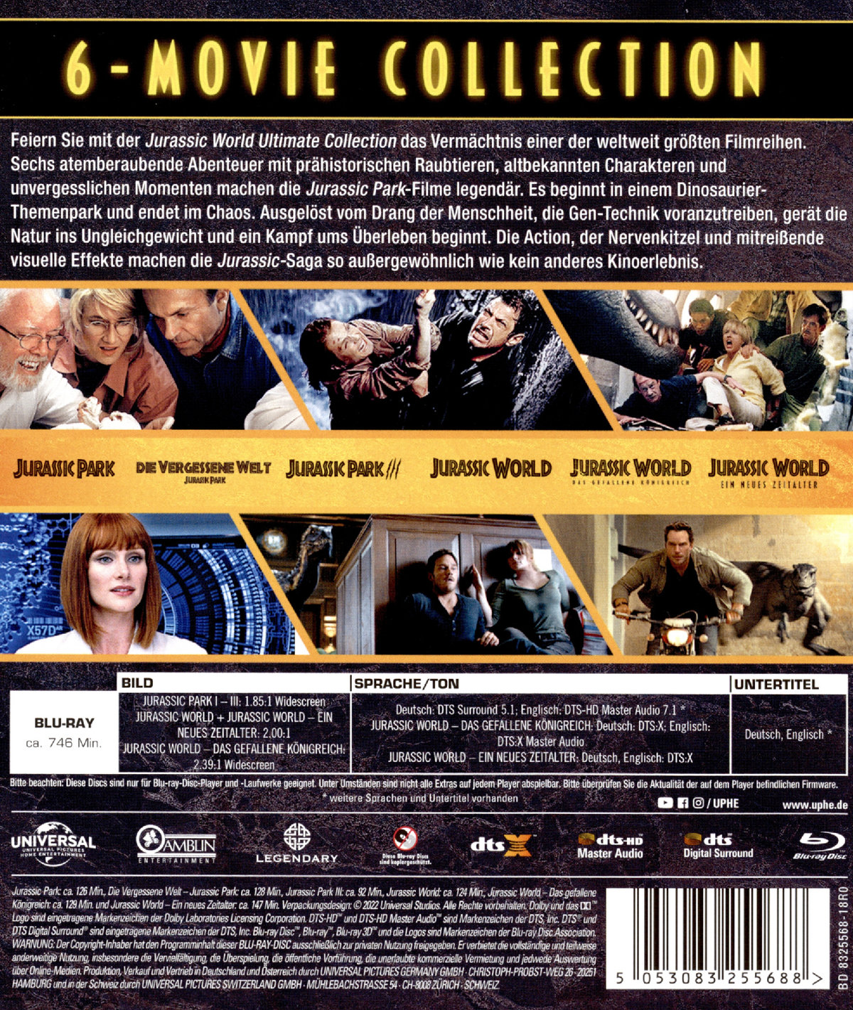 Jurassic World Ultimate Collection (blu-ray)