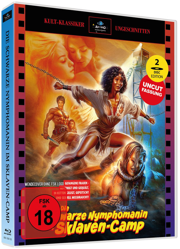 Die schwarze Nymphomanin im Sklavencamp - Uncut Scanavio Edition (DVD+blu-ray) (2)