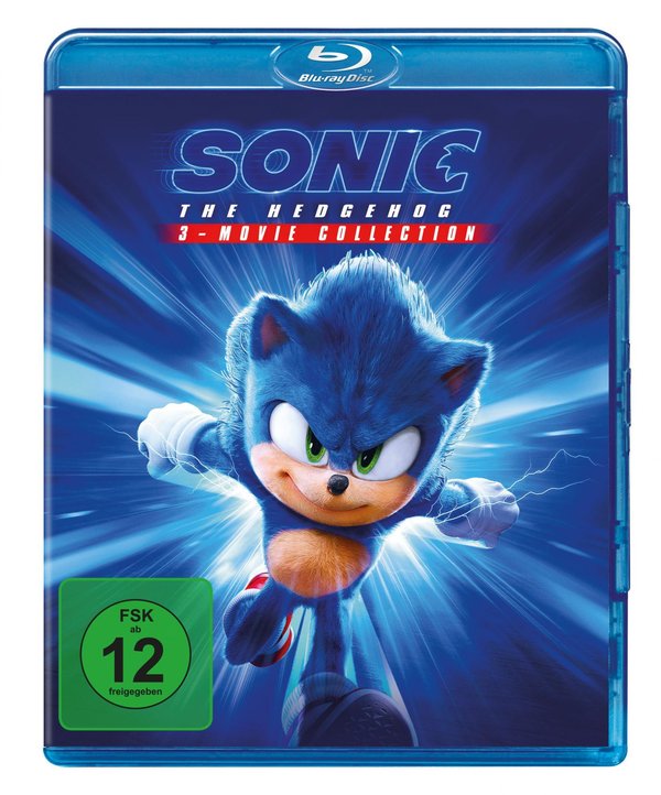 Sonic the Hedgehog - 3-Movie Collection  [3 BRs]  (Blu-ray Disc)