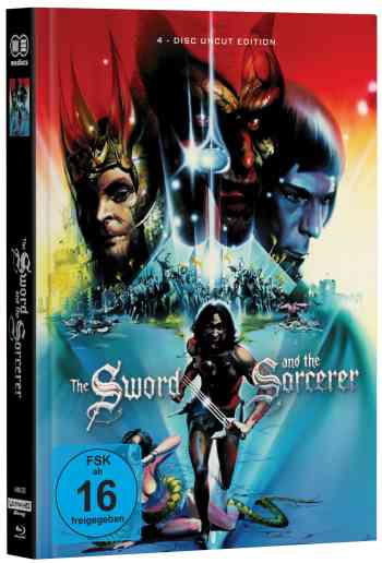 Talon im Kampf gegen das Imperium - The Sword and the Sorcerer - Uncut Mediabook Edition (DVD+blu-ray+4K Ultra HD) (D)