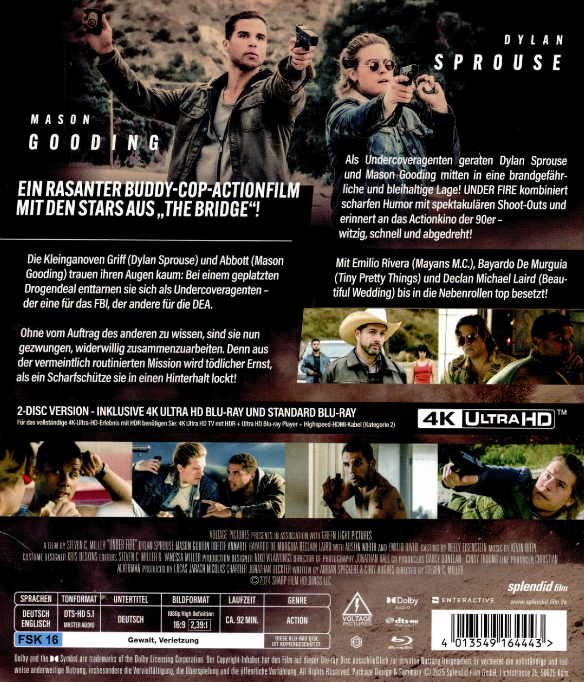 Under Fire - Limited Edition  (4K Ultra HD) (+ Blu-ray) 