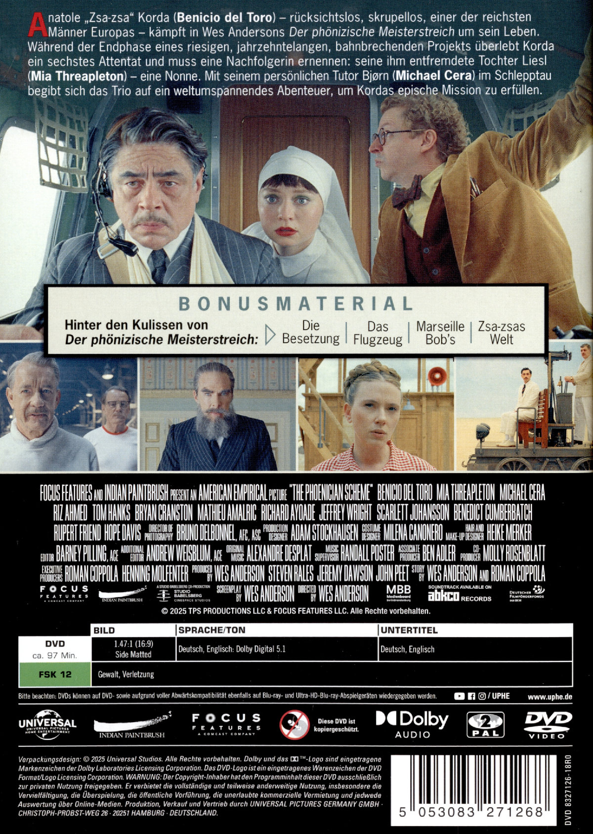 Der phönizische Meisterstreich  (DVD)