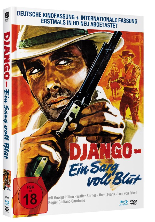 Django - Ein Sarg voll Blut - Uncut Mediabook Edition (DVD+blu-ray)
